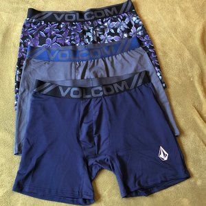 3 Volcom XL Boxer Briefs (fits L), unworn